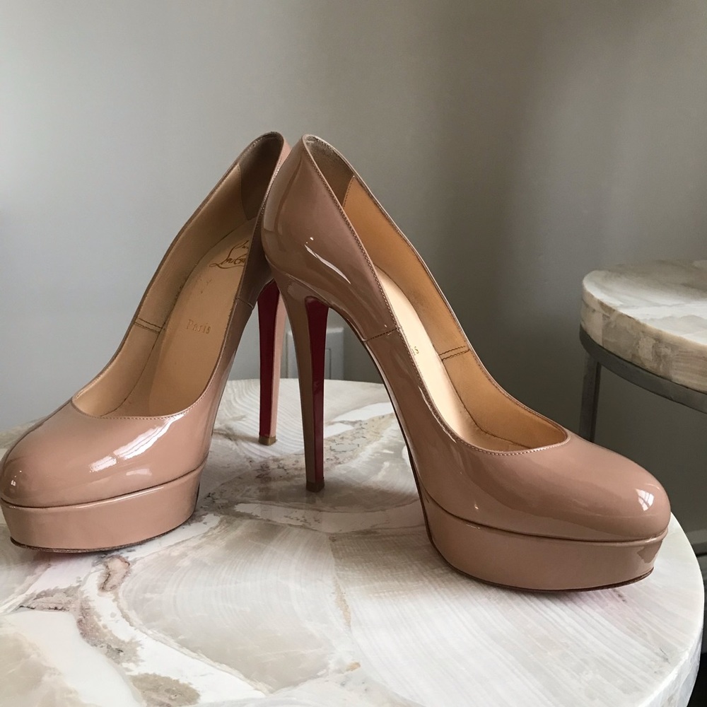 Christian Louboutin Bianca Patent Leather Pump